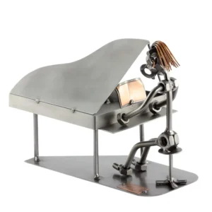 Nuts and bolts sculpture "Grand Piano"